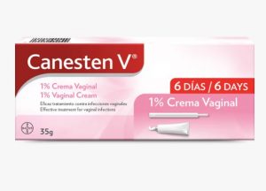 CANESTEN V CREAM VAGINAL 2 % 3 APLICACIONES 20 GR