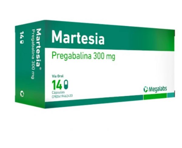 MARTESIA 300 MG X 30 CAPS