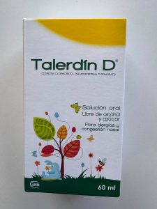 TALERDIN D JARABE 60 ML