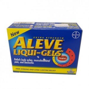 ALEVE LIQUI-GELS X 8 CAPS